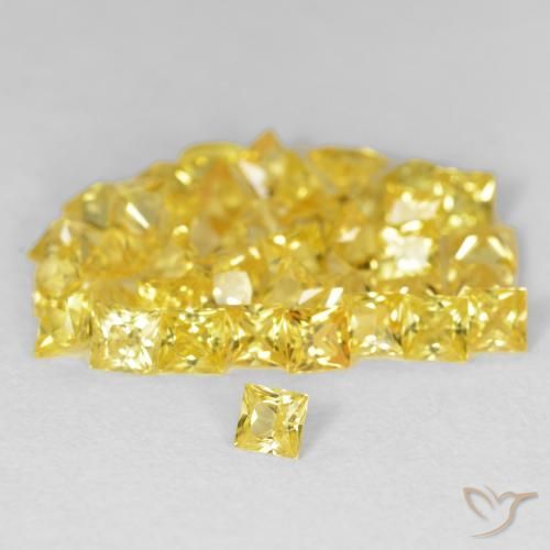 6.89克拉天然蓝宝石，正方形，VS