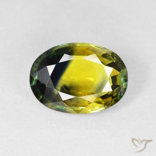 3.52ct 天然 彩色 蓝宝石, 椭圆形, VS