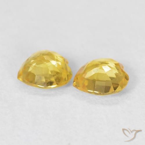 0.75克拉天然蓝宝石，心形，VVS-VS