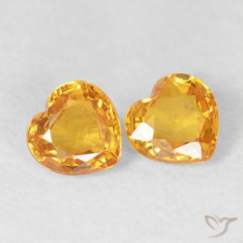 0.85克拉天然蓝宝石，心形，VVS-VS