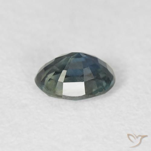 0.33克拉天然蓝宝石，椭圆形，VVS