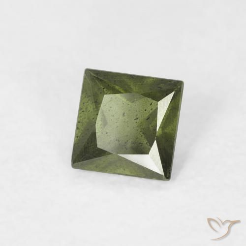 0.36克拉天然蓝宝石，正方形，VS