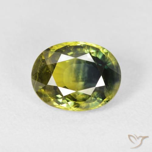 3.35ct 天然 彩色 蓝宝石, 椭圆形, VS