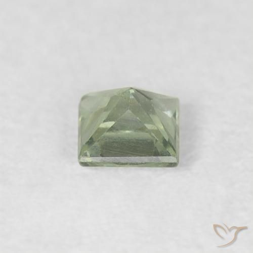 0.21克拉天然蓝宝石，正方形，VVS-VS