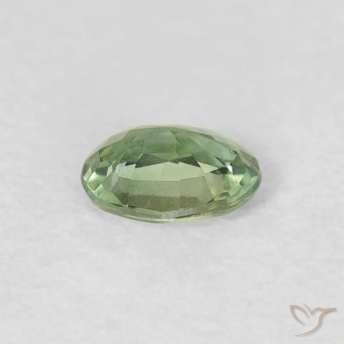 0.27克拉天然蓝宝石，椭圆形，VVS-VS
