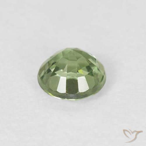 0.42克拉天然蓝宝石，圆形的，VVS-VS