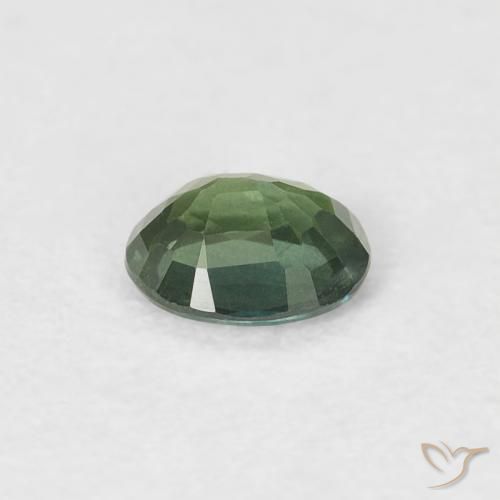 0.35克拉天然蓝宝石，椭圆形，VS