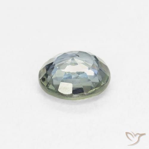 0.59克拉天然蓝宝石，圆形的，VS