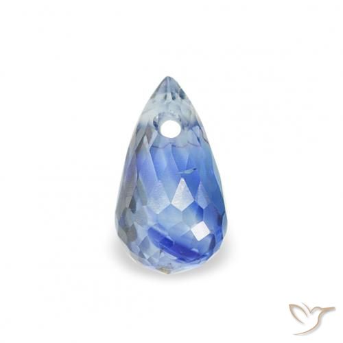 0.34ct 天然 浅蓝色 蓝宝石, 泪滴形, VS