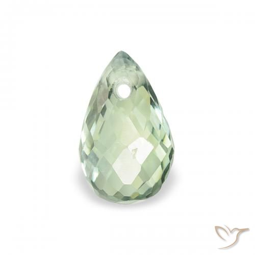 0.49ct 天然 浅鼠尾草绿色 蓝宝石, 泪滴形, VS