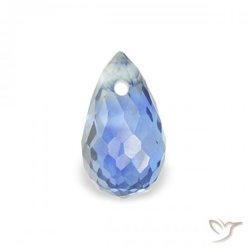 0.48ct 天然 浅蓝色 蓝宝石, 泪滴形, VS