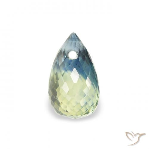 0.62ct 天然 彩色 蓝宝石, 泪滴形, VS