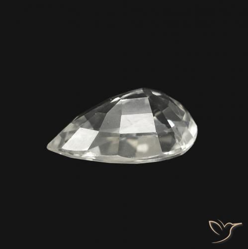 1.32克拉天然蓝宝石，梨形，VVS-VS