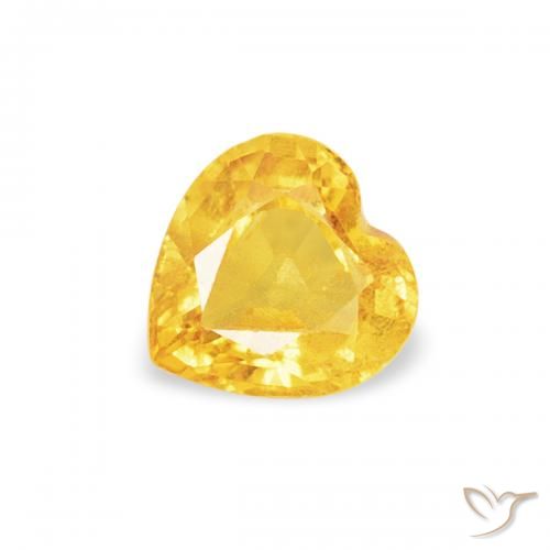 0.40ct 天然 顶级金牌 蓝宝石, 心形, VS