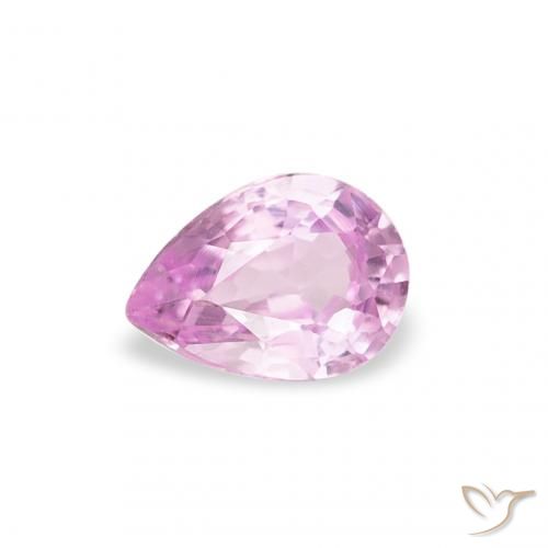 0.24ct 天然 亮粉色 蓝宝石, 梨形, VVS-VS