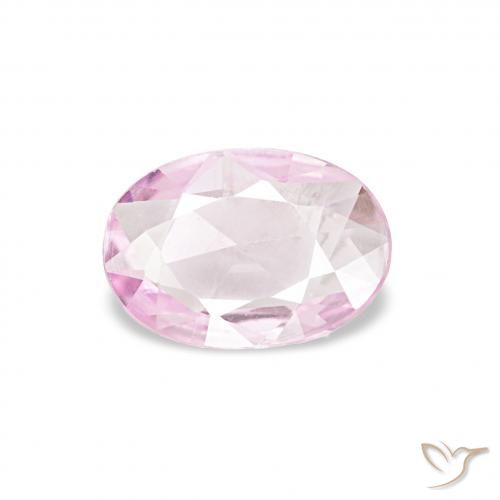 0.30ct 浅紫色-粉色 蓝宝石, 椭圆形, VVS