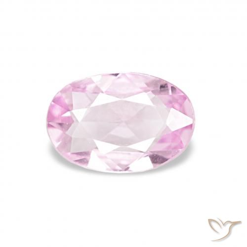 0.39ct 粉紫紫 蓝宝石, 椭圆形, VVS
