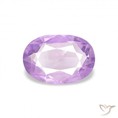 0.45ct 紫丁香 蓝宝石, 椭圆形, VVS
