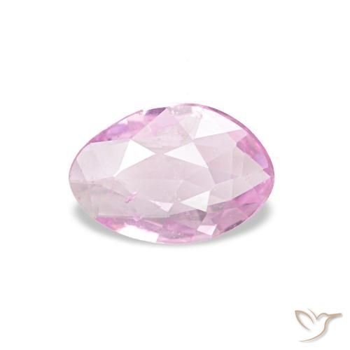 0.35ct 亮粉色 蓝宝石, 花式切割, VS