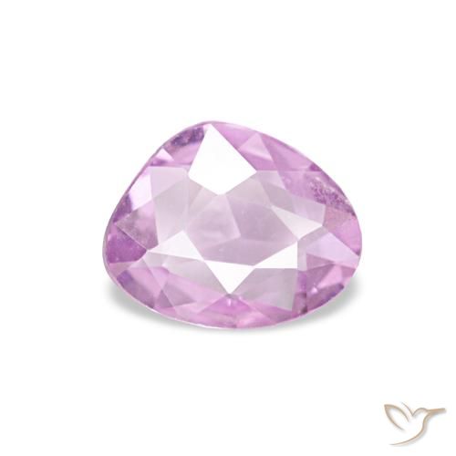 0.45ct 亮粉色 蓝宝石, 花式切割, VS