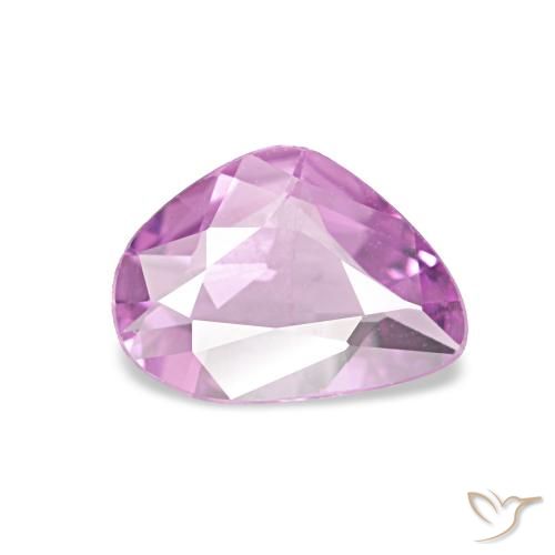 0.49ct 粉紫色 蓝宝石, 花式切割, VVS