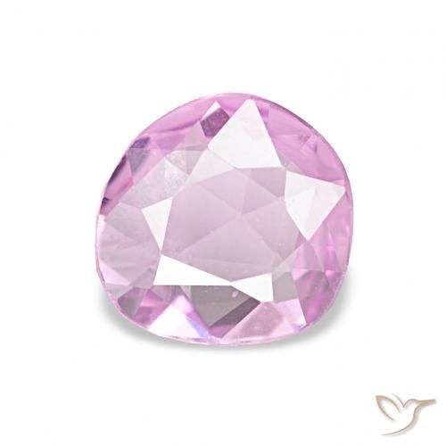 0.58ct 淡粉紫紫 蓝宝石, 花式切割, VVS