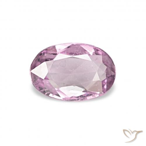 0.37ct Medium Light-Purple 蓝宝石, 椭圆形, VS