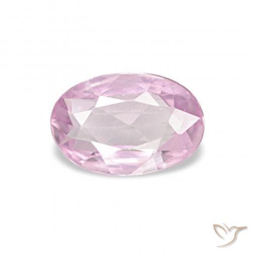 0.41ct 中粉红色 蓝宝石, 椭圆形, VVS