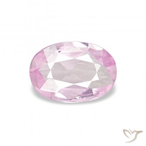 0.42ct 中粉红色 蓝宝石, 椭圆形, VS