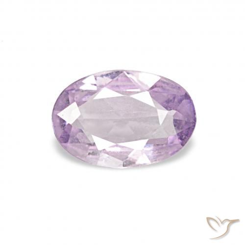 0.35ct 非常浅的紫色 蓝宝石, 椭圆形, VS
