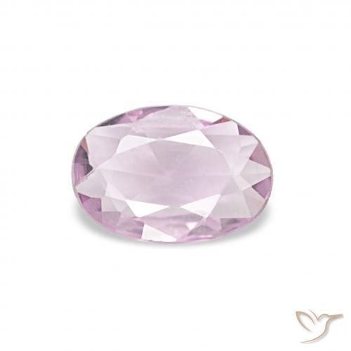 0.28ct 浅粉色 蓝宝石, 椭圆形, VVS-VS