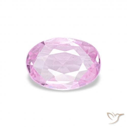 0.40ct 淡粉紫紫 蓝宝石, 椭圆形, VVS-VS