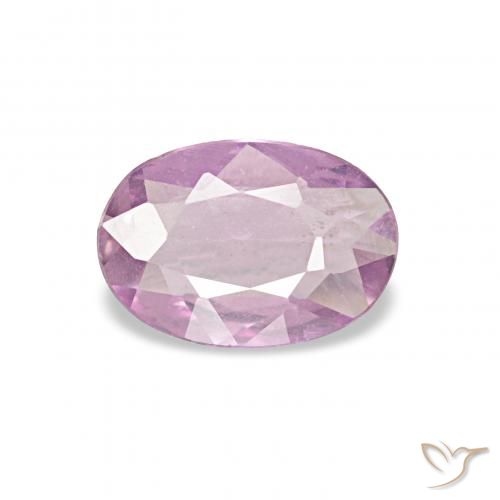 0.35ct 浅紫色 蓝宝石, 椭圆形, VVS-VS