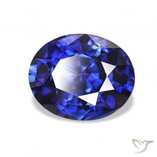 2.02ct 皇家蓝色 蓝宝石, 椭圆形, VVS