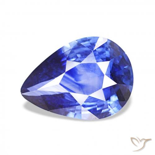 2.23ct 浅矢车菊蓝 蓝宝石, 梨形, VVS-VS