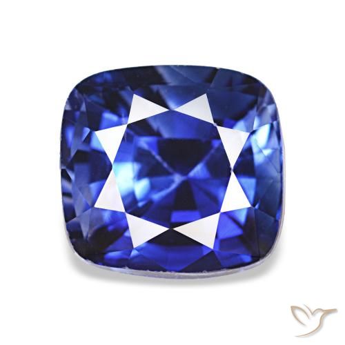 2.04ct 皇家蓝色 蓝宝石, 软垫, VVS