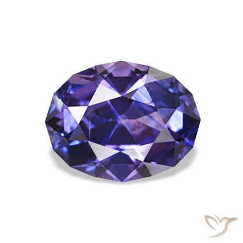 1.27ct 午夜蓝 蓝宝石, 椭圆形, VS
