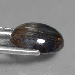 3.59克拉天然方舟石，椭圆形切割，透明