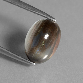 2.74克拉天然方舟石，椭圆形切割，透明