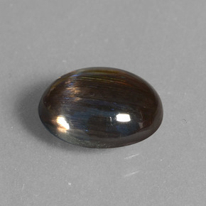 2.54克拉天然方舟石，椭圆形切割，半透明