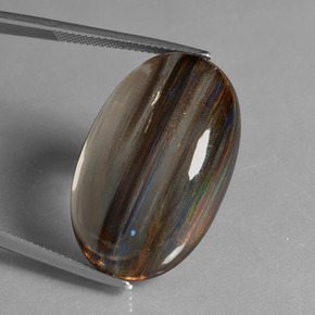 45.72克拉天然方舟石，椭圆形切割，透明