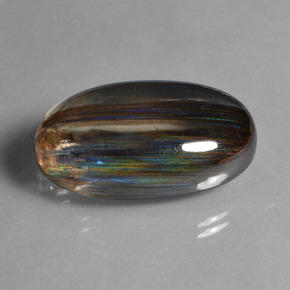 45.72克拉天然方舟石，椭圆形切割，透明