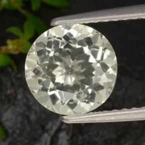 1.83克拉天然方舟石，圆形切割，VVS-VS