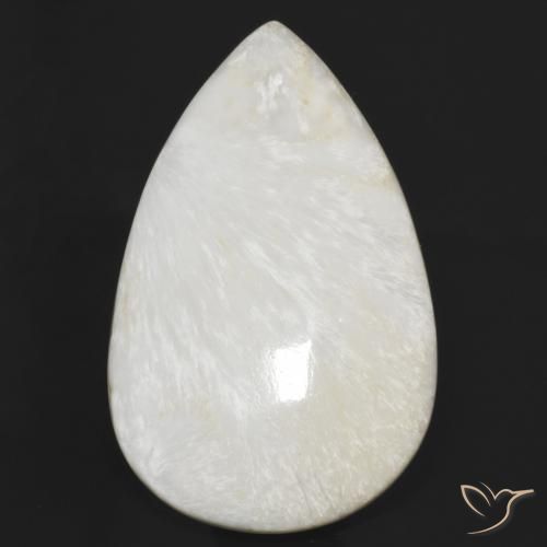 59.54ct 天然 浅白色 硅藻土, 梨形, 不透明