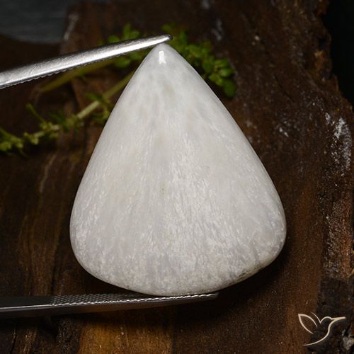 26.24ct 天然 浅白色 硅藻土, 梨形, 不透明