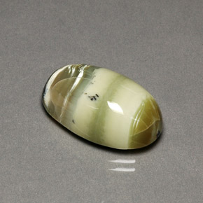 9.88克拉天然绿色蛇纹石，椭圆形切割，19.4×11.4毫米，不透明