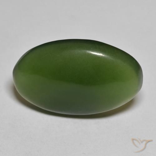 13.52ct 天然 海藻绿 蛇纹石, 椭圆形, 半透明
