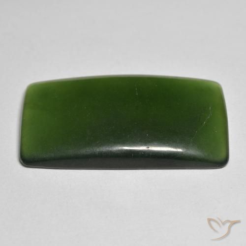 25.58克拉天然蛇纹石，软垫，半透明