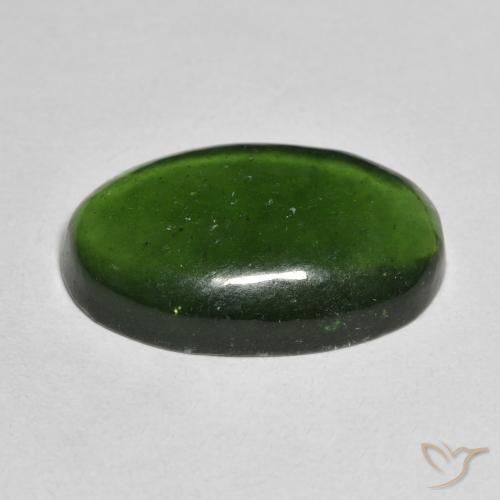 10.00克拉天然蛇纹石，椭圆形，半透明