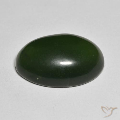 15.97克拉天然蛇纹石，椭圆形，半透明